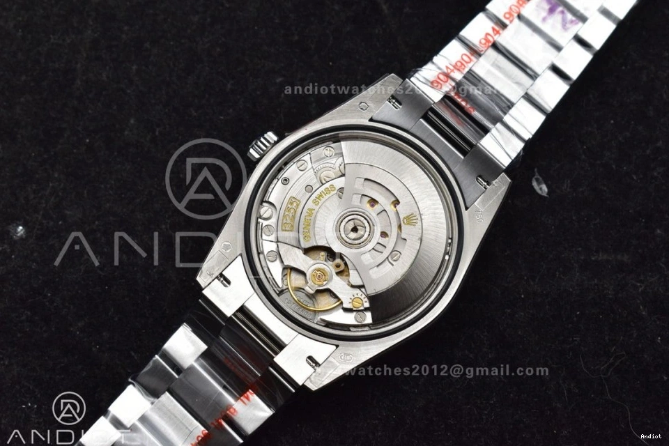 36 QF Dial Edition Weight) Grey on DayDate Best SS (Gain vr3255 904L V5 President Steel Bracelet 0304